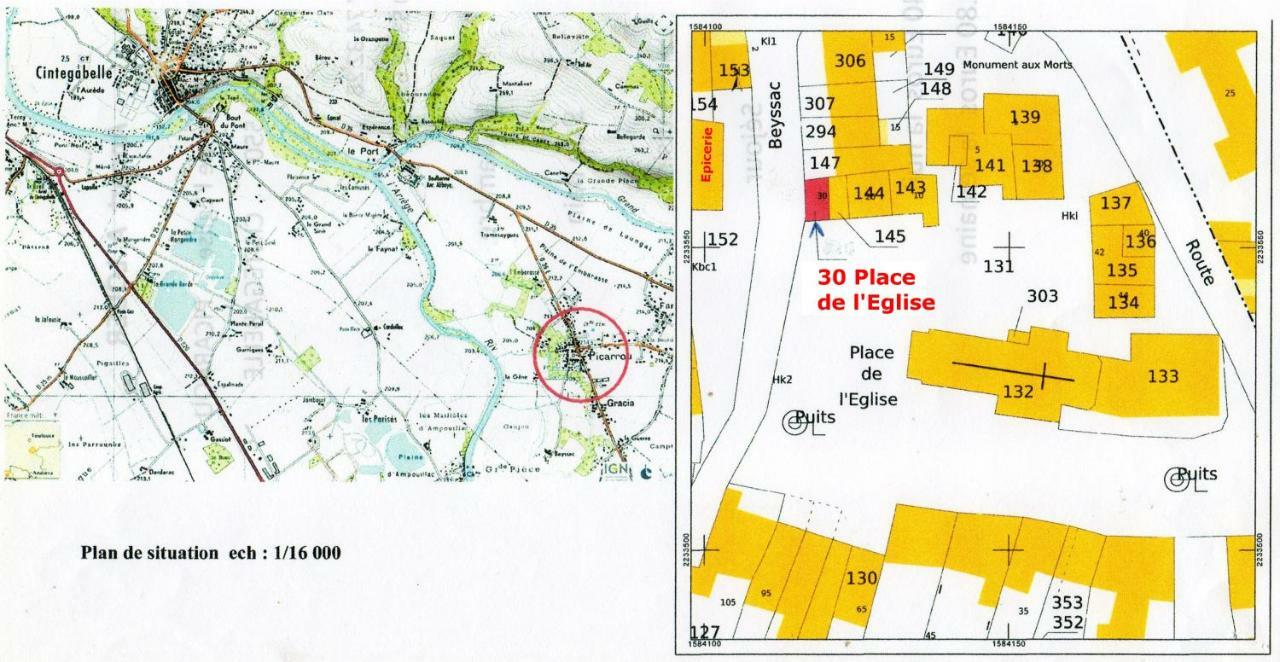 Gite Picarrou Cintegabelle Eksteriør bilde